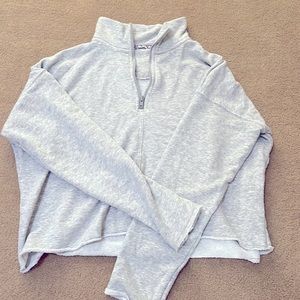 Aerie cropped quarter zip!